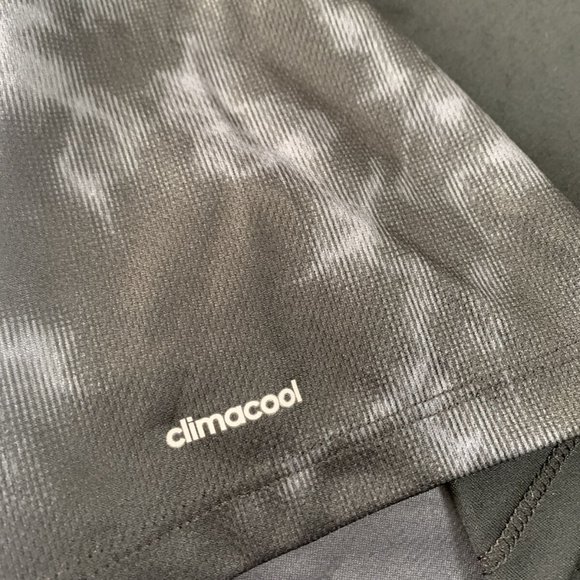 BOYS ADIDAS 3 STRIPE ATHLETIC BLACK SHIRT size lar - Picture 3 of 7